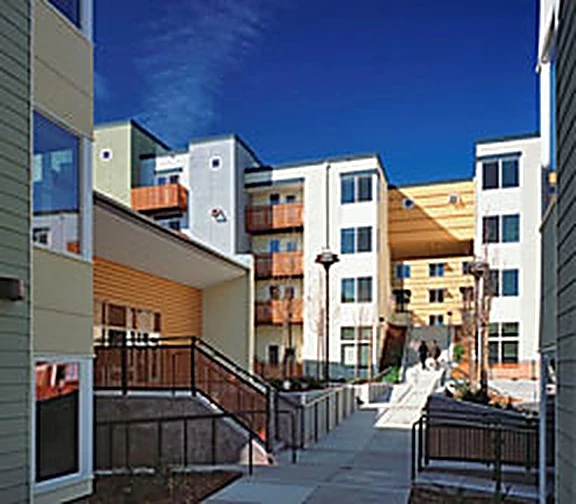Carter Terrace housing exterior